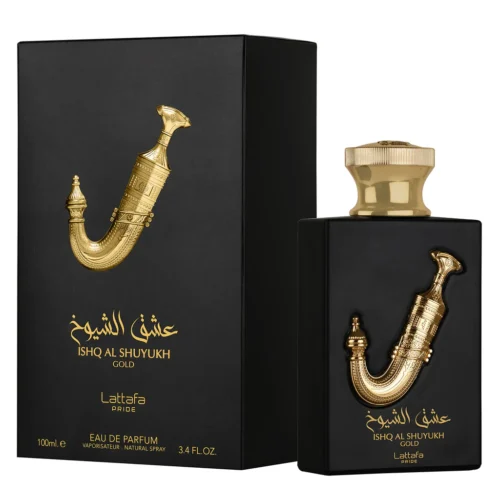 Ishq Al Shuyukh Gold Lattafa Perfumes para Hombres y Mujeres - Imagen 2