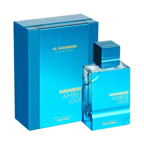Amber Oud Aqua Dubai Al Haramain Perfumes para Hombres y Mujeres FRAGANCIAORIENTAL.ES